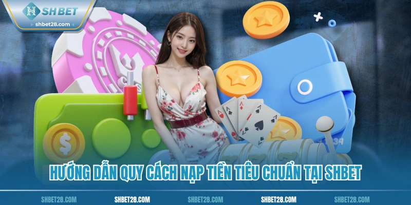Hướng dẫn quy cách nạp tiền tiêu chuẩn tại SHBET