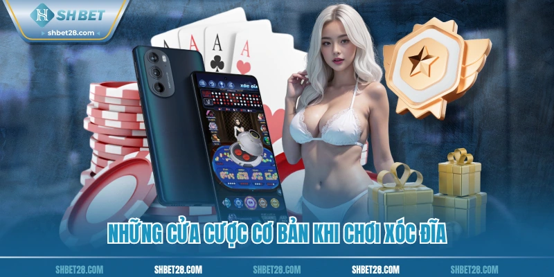 Những cửa cược cơ bản khi chơi xóc đĩa